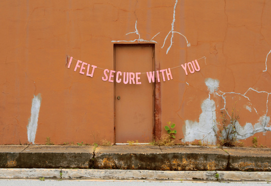 i felt secure with you